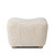 Amber Lewis x Four Hands Oslo Ottoman - Beige Shearling