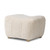 Amber Lewis x Four Hands Oslo Ottoman - Beige Shearling