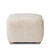 Amber Lewis x Four Hands Oslo Ottoman - Beige Shearling