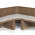 Amber Lewis x Four Hands Senna Dining Banquette U Shape 155" - Broadway Dune