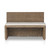 Amber Lewis x Four Hands BYO: Senna Woven Dining Banquette - Broadway Dune - Armless - 49"
