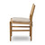 Amber Lewis x Four Hands Dara Dining Chair With Cushion - Broadway Dune