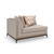 Caracole Archipelago Laf Loveseat Sectional Piece