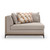 Caracole Archipelago Laf Loveseat Sectional Piece