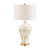 John Richard White Flame Table Lamp