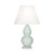 Small Double Gourd Table Lamp - Celadon