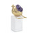 John Richard Brass And Amethyst Pomegranate Sculpture Ii