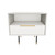 Sunpan Danbury Nightstand - Modern Cream