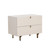 Sunpan Celine Nightstand - Large - Cream