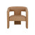 Sunpan Cobourg Lounge Chair - Ludlow Sesame Leather