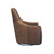 Sunpan Carmine Swivel Lounge Chair - Cognac Leather
