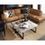 Sunpan Brandi Sofa Chaise - Raf - Camel Leather