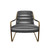 Sunpan Lincoln Lounge Chair - Vintage Black