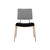 Sunpan Brinley Dining Chair - Gold - Nightfall Black / Chacha Grey