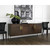 Sunpan Jade Sideboard - Antique Brass - Dark Mango