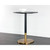 Sunpan Massie Bar Table - Black Marble