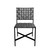 Sunpan Omari Dining Chair - Black Leather - Set Of 2