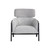 Sunpan Maximus Lounge Chair - Polo Club Stone / Overcast Grey