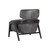Sunpan Maximus Lounge Chair - Polo Club Stone / Overcast Grey