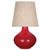 June Table Lamp - Ruby Red