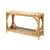 Jamie Young Primrose Rattan Console Table