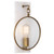 Fineas Wall Sconce - Aged Brass - Alabaster