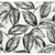 Seabrook Designs Beckett Sketched Leaves - Volcanic Black