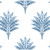 Harry & Grace Sea Breeze Palm - Coastal Blue