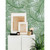 NextWall Tossed Palm Fronds - Greenery