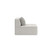 Caracole Marbella Armless Chair - Cream