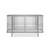 Caracole Stop And Stare Sideboard - Soft Silver