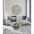 Phillips Collection Asterisk Cast Root Coffee Table - Silver Leaf