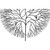 Phillips Collection Wire Tree Wall Art - Large - Circle - Metal - Black (Closeout)