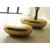 Phillips Collection River Stone Coffee Table - Gold Leaf - Large