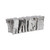 Phillips Collection Freeform Root Bench - Silver Leaf