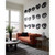 Phillips Collection Floating Coffee Table with Black Legs - Gray Stone - Size Varies