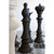 Phillips Collection Queen Chess Sculpture - Cast Stone Black