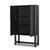 Four Hands Ezri Cabinet - Black Oak