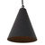 Four Hands Grazia Small Pendant - Matte Black Plaster (Closeout)