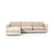 Four Hands Ingel 3 - Piece Sectional - W/ Ottoman - Antwerp Taupe