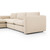 Four Hands Ingel 3 - Piece Sectional - W/ Ottoman - Antwerp Taupe