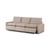 Four Hands Tillery Power Recliner 3-Piece Sectional - Crypton Nomad Taupe