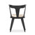 Four Hands Ripley Dining Chair - Antwerp Natural - Black Oak