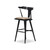 Four Hands Ripley Bar Stool - Black Oak - Lavon Flint