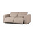 Four Hands Radley Power Recliner 2-Piece Sectional - Crypton Nomad Taupe