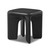 Four Hands Dante End Table - Black Concrete