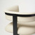 Interlude Home Darcy II Lounge Chair - Cream - Black