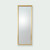 Global Views Bennett Floor Mirror - Brass