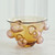 Global Views Bubbled Bowl - Amber Blush