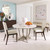 Global Views Chorda Dining Table - Nickel - 48 (Closeout)